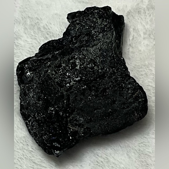 Stunning Raw Black Tourmaline with Quartz Inclusion Natural - Picture 3 of 8